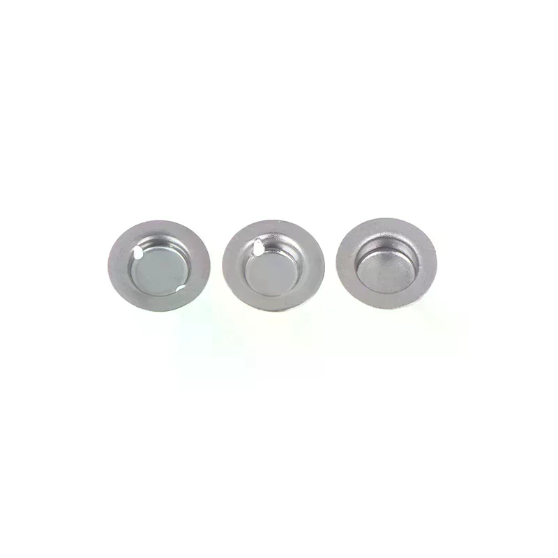 100pcs/lot 18650 Battery Flat Head Change the Tip Cap Lithium Positive Spot Welding Accessories