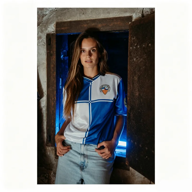 2026-27 Spain Football Jersey C-CE Sabadell Soccer Quick-drying T-shirt Breathable Unisex Sports Training Top Family Kids Tees