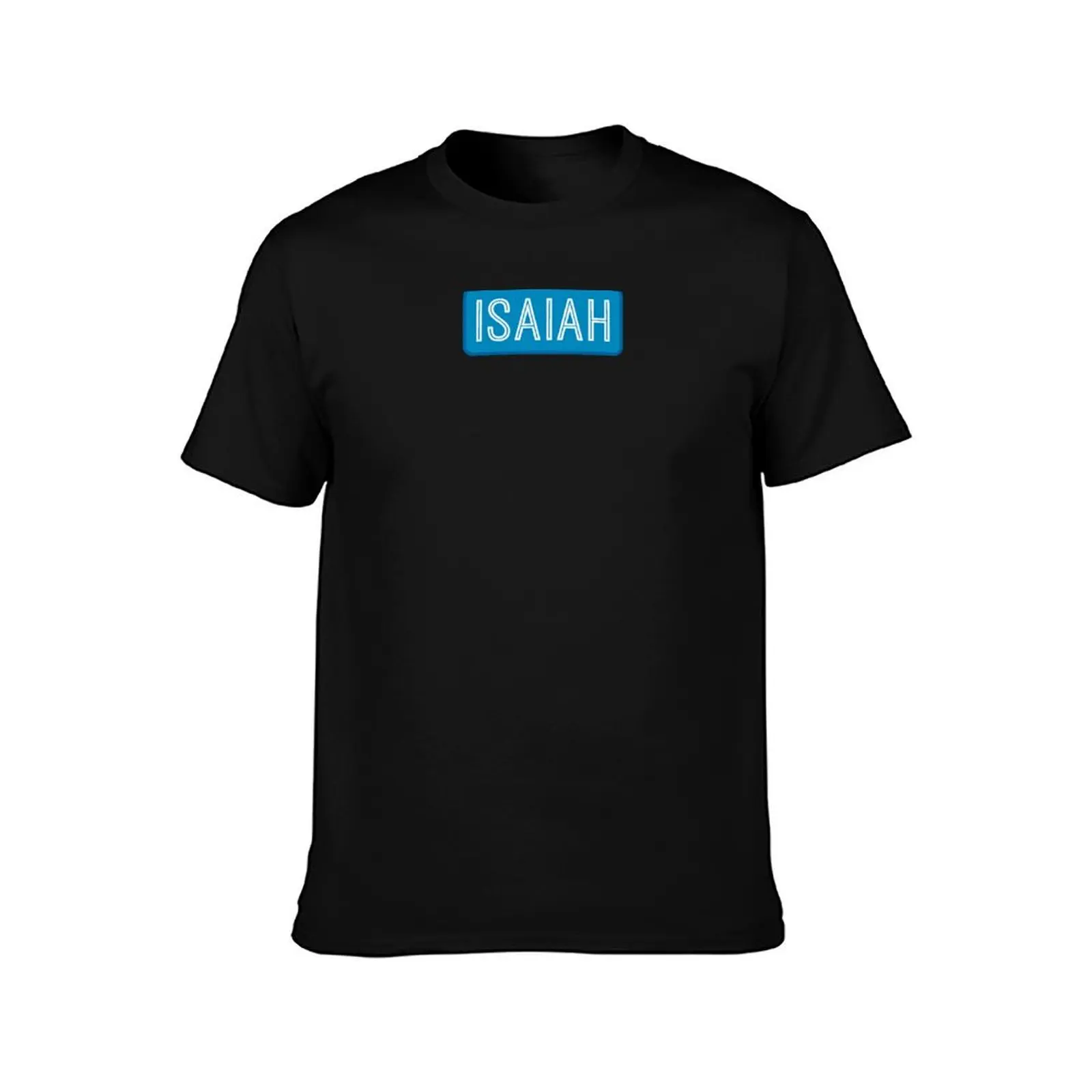 Isaiah Name T-Shirt Summer Casual Cotton Tee Oversized Streetwear Tops Vintage Graphic Print Loose Fit Short Sleeve