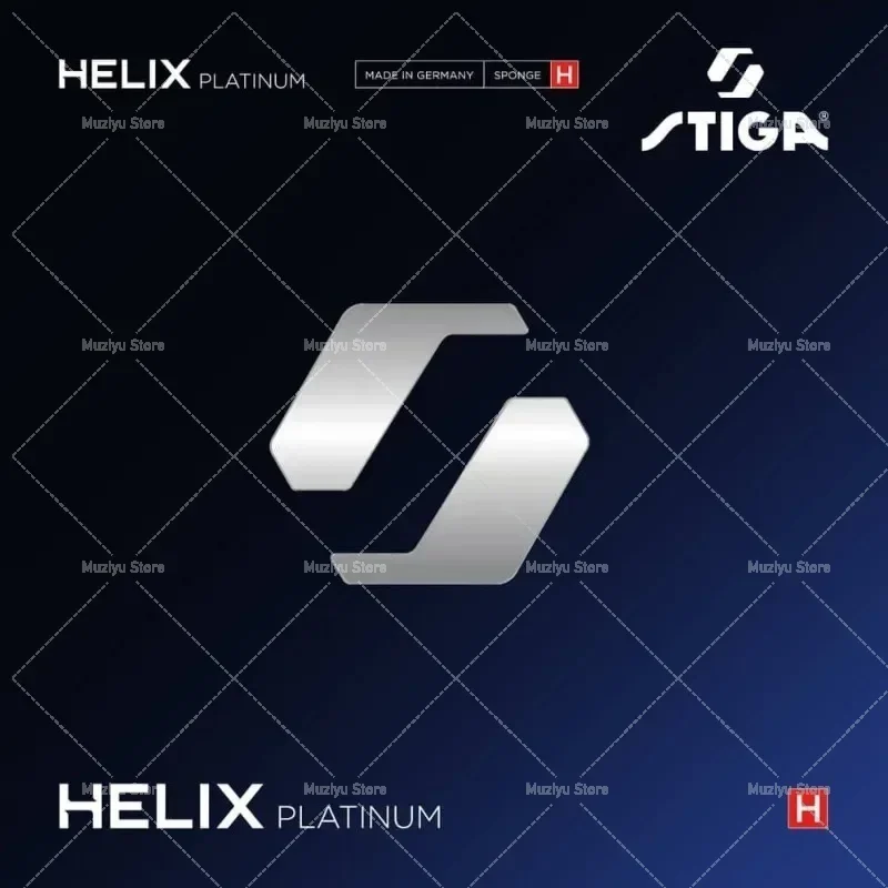 STIGA HELIX Platinum Series Table Tennis Rubber High Tensor Ping Pong Rubber Sheet for Elite Speed & Spin Made In Germany