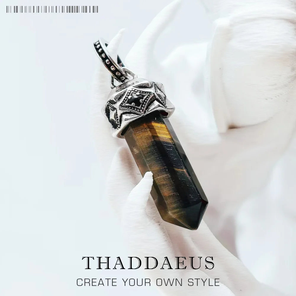 

Подвески Royal Stiger с камнем для глаз, новые ювелирные изделия из стерлингового серебра 925 пробы, модный подарок для женщин и мужчин