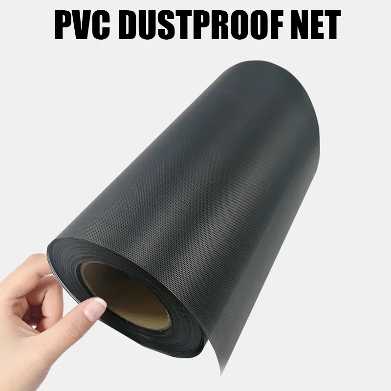 30X50CM 50X50CM Dustproof Mesh Computer PVC Net Cover Guard for Fan Cooler Case Chassis Dust Filter Network 0.3mm Thin