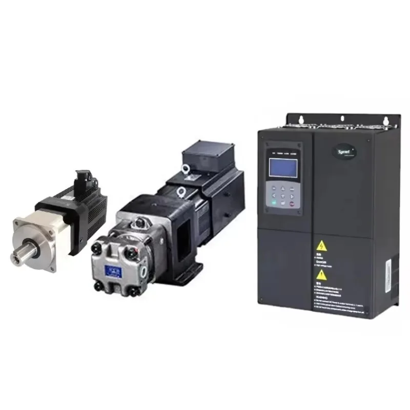 Synmot 28Kw 13 Cc Electrical Hydraulic Servo System For Inj Ect Ion Molding Machine Retrofit Servo Hydraulic System