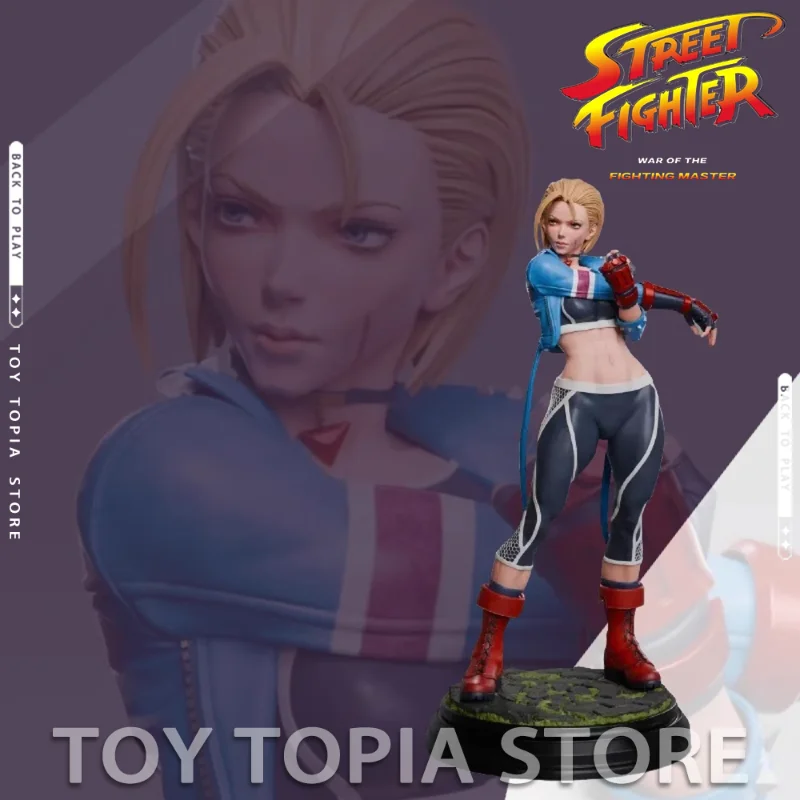 

2025 New Street Fighter Cammy White 1:6 Scale Unpainted Resin Model Kit | Mythological Gorgon Figure | DIY Custom Collectible