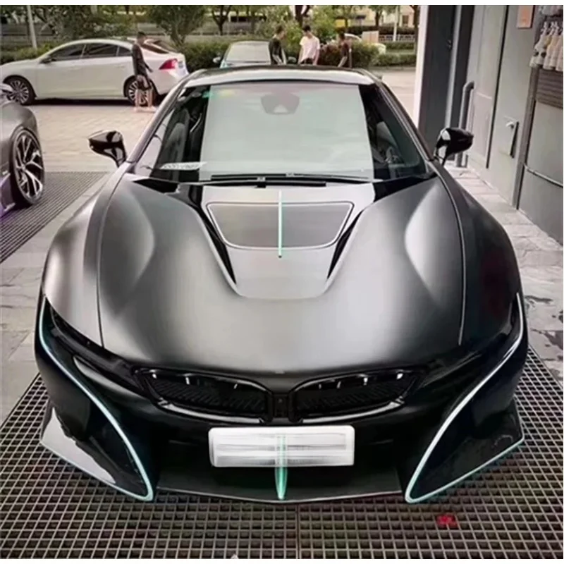 

Комплект обвеса I8 из настоящего карбона 3K: передний бампер, боковые юбки, задний диффузор, спойлер (2014-2018) – Высокое качество, хит продаж