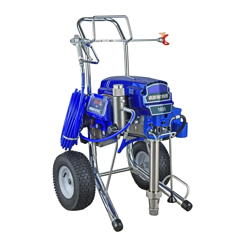 Cart Airless Paint Sprayer Pro Max High Efficiency for Extensive Home Interior & Exterior DIY Painting Projects with Parts