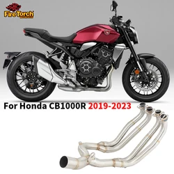 For HONDA CB1000R CB1000R CB1000 R 2019 - 2023 Motorcycle Full System Exhaust Espace Front Link Pipe Connect Original Muffler