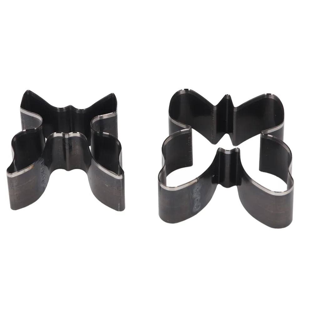 

2 PCS Steel Leather Cutting Dies Set Handmade DIY Butterfly Shape Punching Die Two Sizes Keychain and Wallet Making
