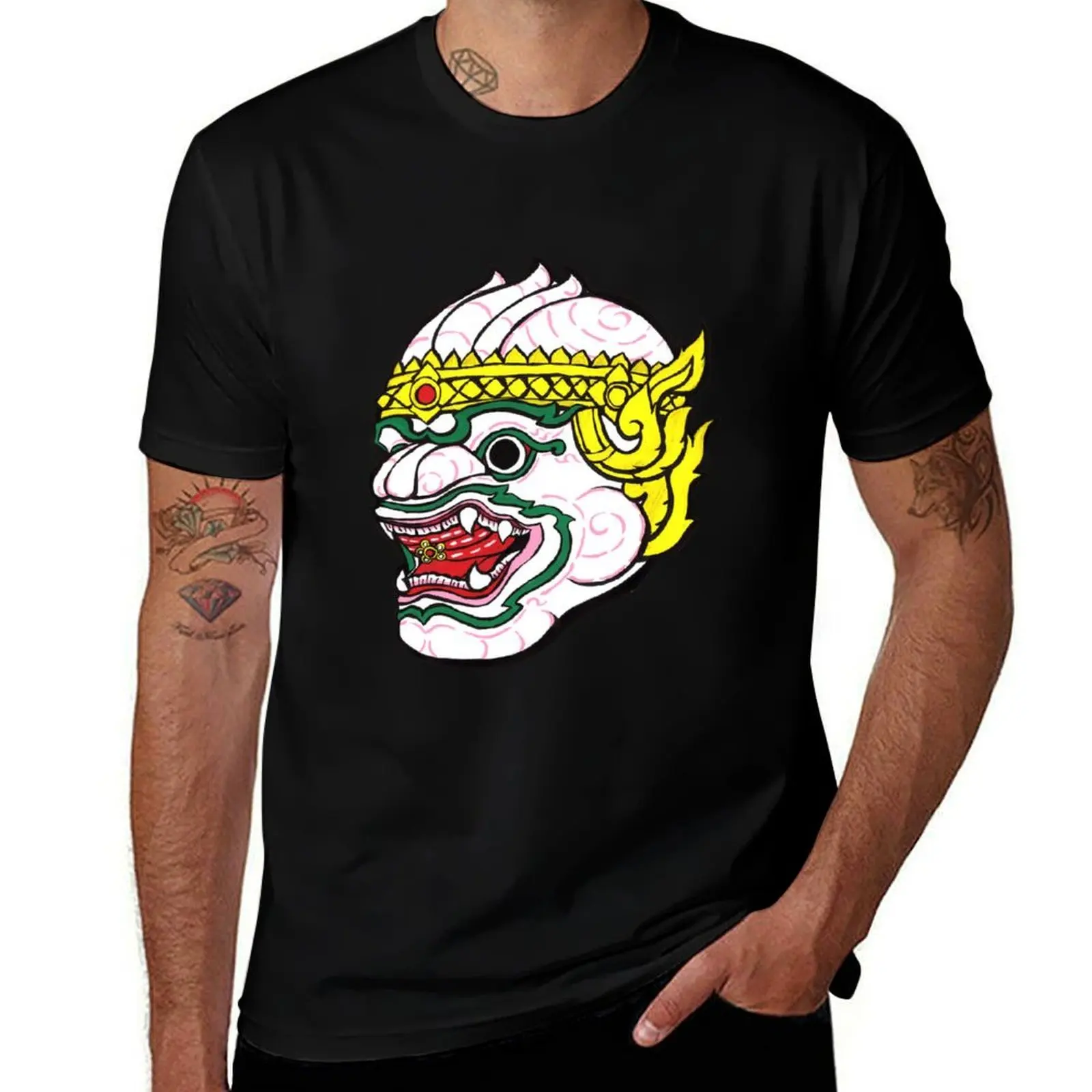 Hanuman T-Shirt Urban Style Print T-Shirt
