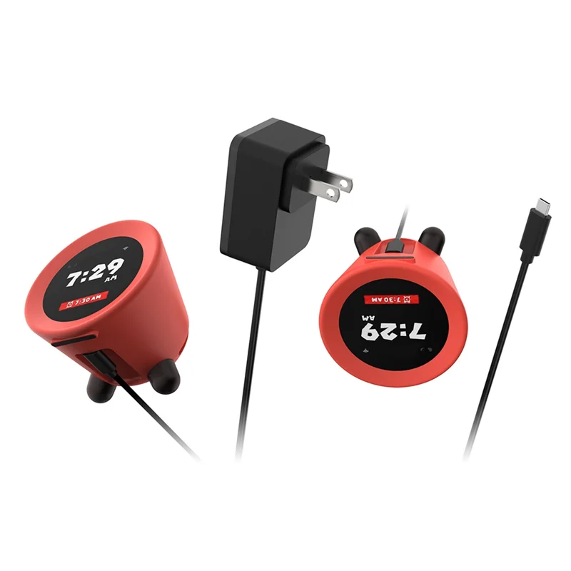 For Sound Clock Alarmo Alarm Clock Charger For Alarmo Smart Somatosensory Alarm Charger US Piug 1.5M US Plug-A09I
