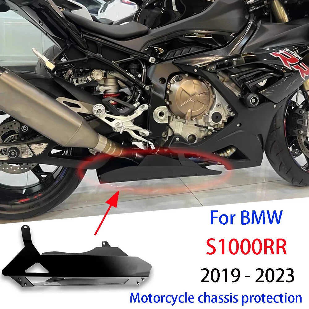 2023 For BMW S1000RR 2019 2020 2021 2022Motorcycle Exhaust Cover Bellypan Bottom protection Exhaust Protection S 1000RR M1000RR