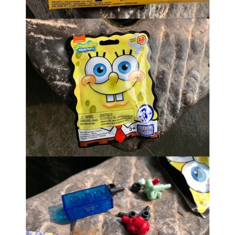 سبونجبوب سكوير بانتس همبرغر حامل المطبخ المشهد مجموعة عمل أرقام الكبار تحصيل أرقام لعبة أطفال هدية عيد ميلاد