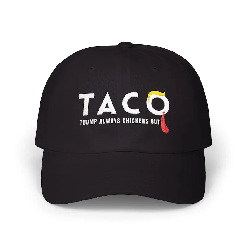 

Шляпа Trump Taco Trade, шариковая кепка с юмором Tariffs Trade, кепка Trump Taco в подарок, забавная политическая кепка, шляпа военной торговли