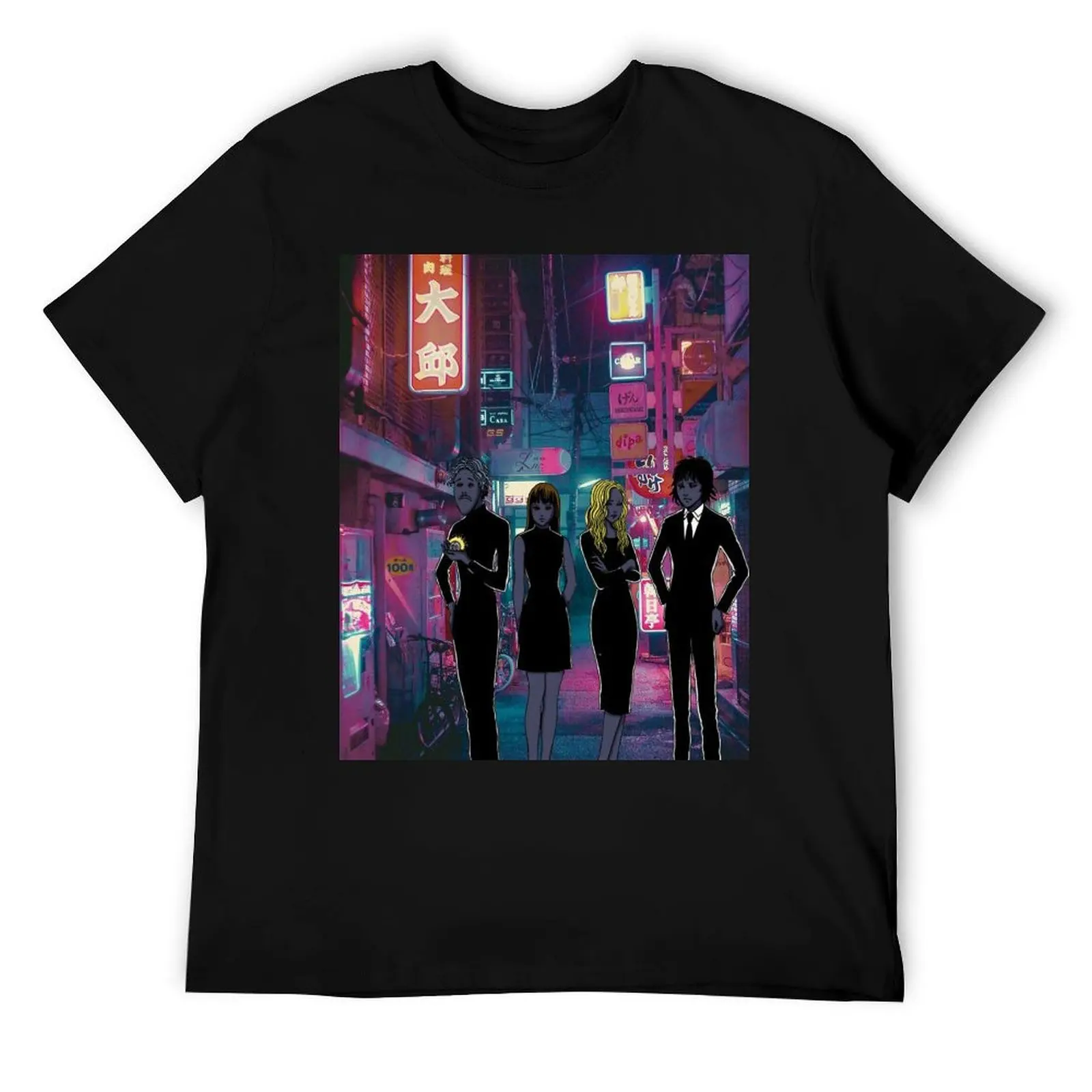 

neon black paradox T-Shirt t shirts for man cotton cotton t shirt man man t shirt heavy cotton T-Shirt