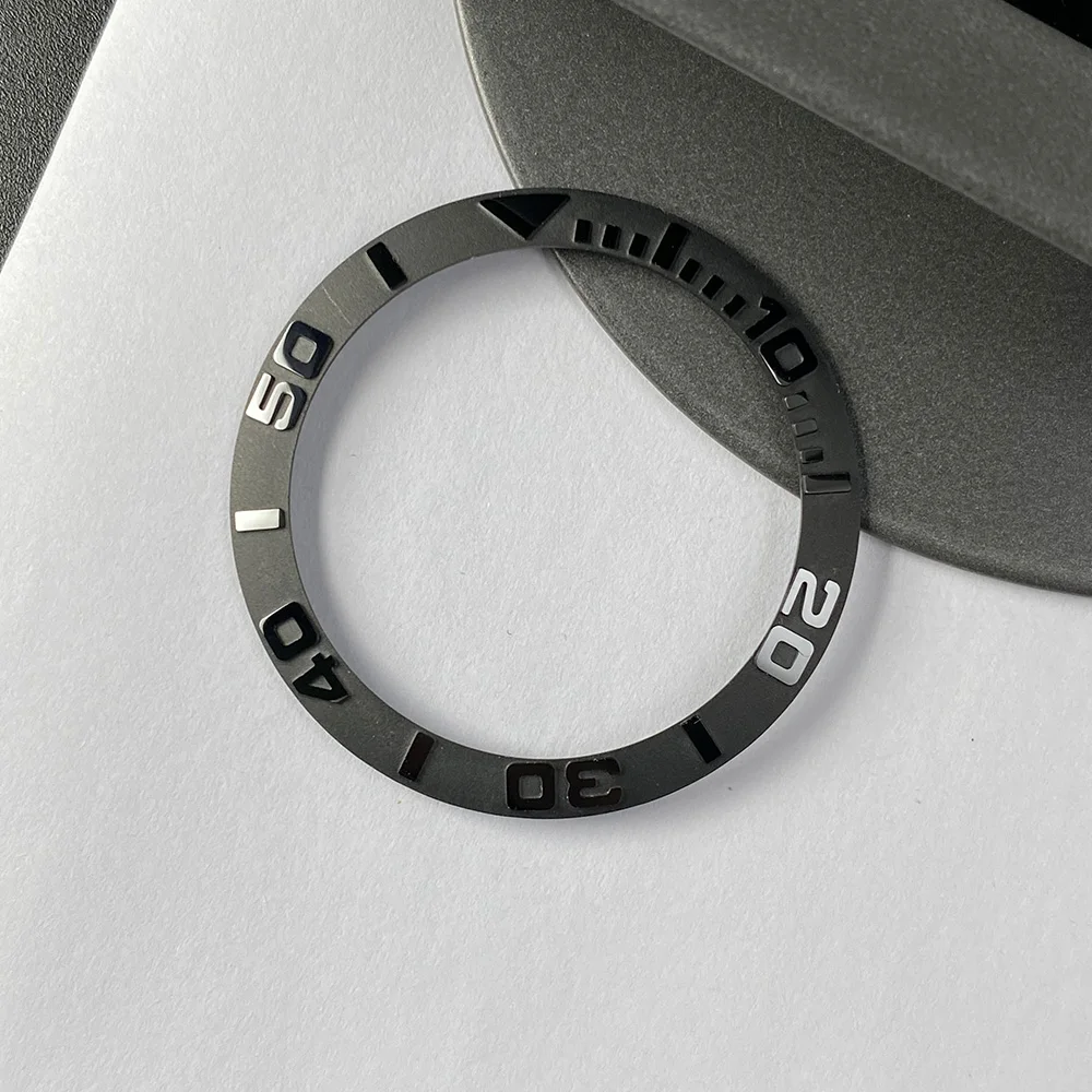 38mm YM Ceramic Bezel insert Men\'s Watches Rings Parts For 40mm SUB GMT fit NH35 NH36 Cases Accessory