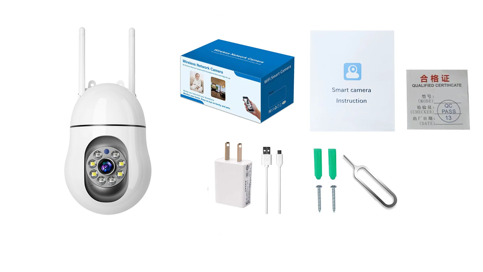 2MP 1080P YILOT App 2.4G&5G Full Color Wireless PTZ IP Dome Camera  AI Humanoid Detection Security CCTV Baby Monitor