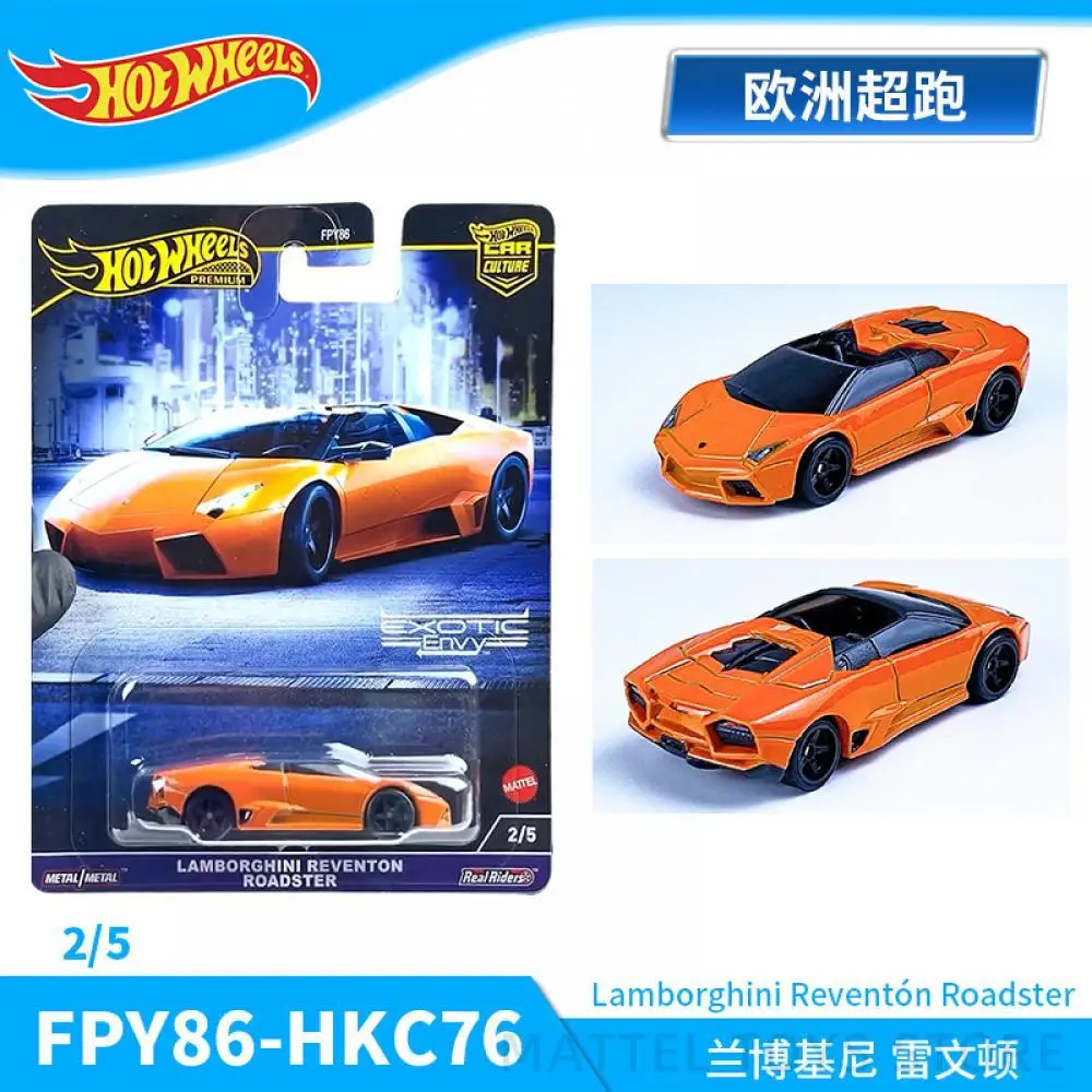 Hot Wheels Cars Exotic Envy Porsche 911 Mclaren F1 Aston Martin V12 Spedster Bwm M1 Procar Lamborghini Cars Toys Boys Gift New