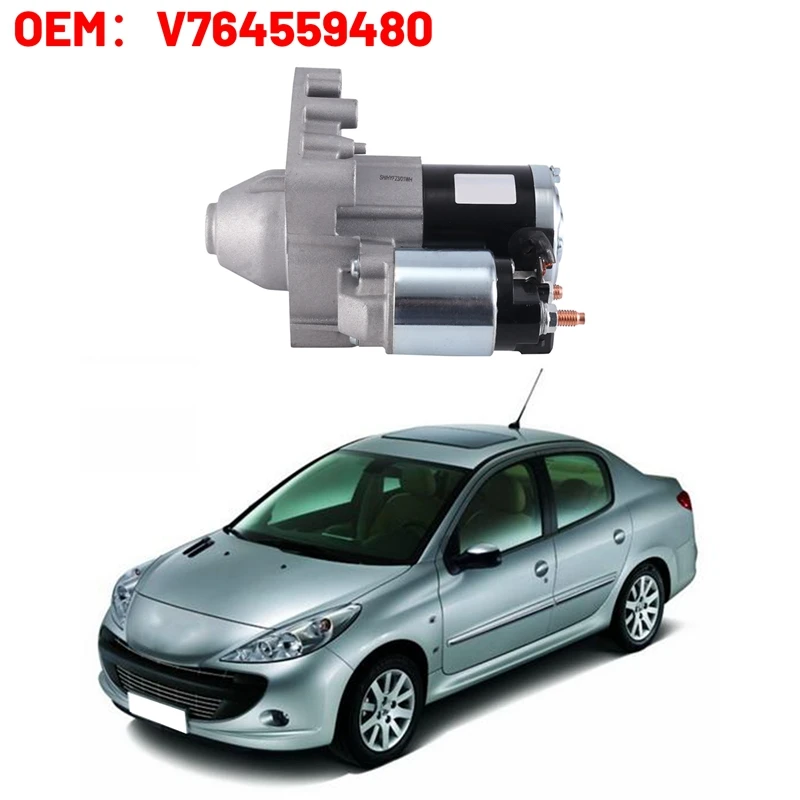 

V764559480 Car Starter Motor For Peugeot 207 3008 308 508 RCZ Citroen C4 DS3 DS4 DS5 1.6 THP