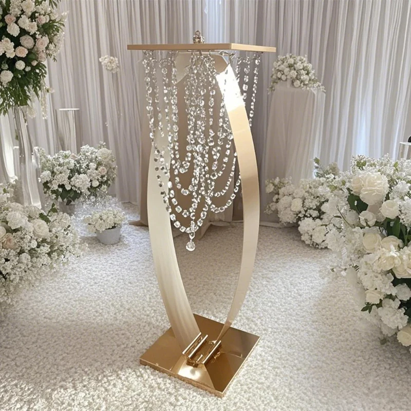 4/5/10 PCS 30-Inch Metal Flower Rack Stands for Wedding Centerpieces Event Party Decor Road Lead Flower Arrangement Supports