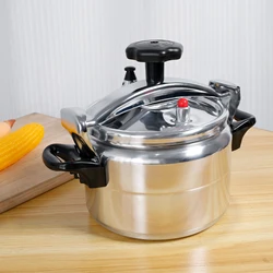 3L Small Pressure Cooker Practical Pressure Canner with Safety Valve Multipurpose Pressure Cooker Pot for Home Kitchen Cooking