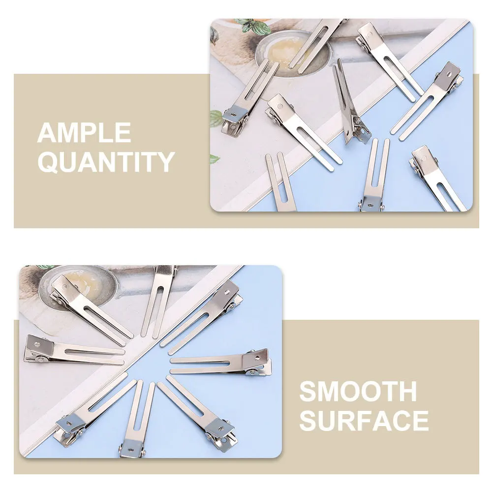 

Набор из 35 металлических зажимов-крокодилов для укладки волос, нескользящие, для салонов и домашнего использования, аксессуары для парикмахеров и стилистов