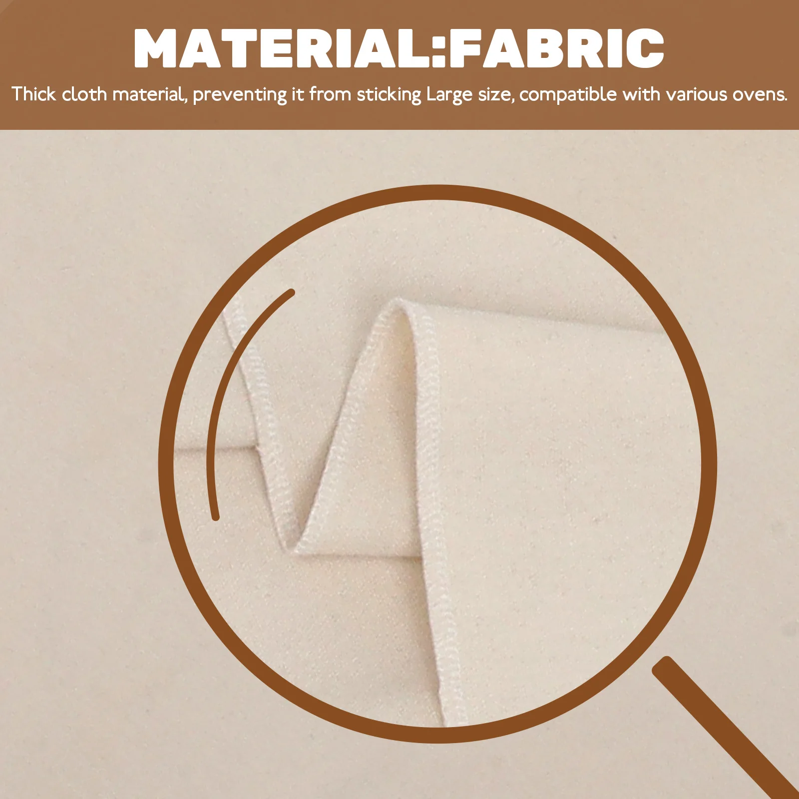 

Premium Bread Fermented Cloth Large Size Easy to Clean and Store for Baking French Bread Dough Cakes Basket Cloth Liner