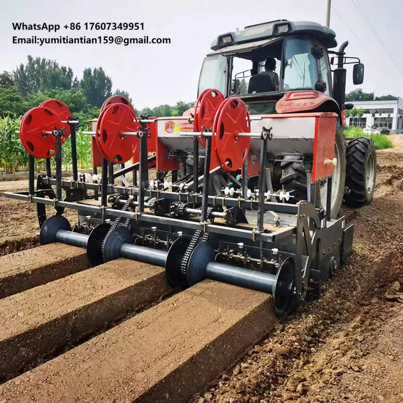 Agriculture Soil Bed Former Ridger Best Quality Farm Tractor ridge Making Ridges Machine 1~3 Rows Ridging Machine