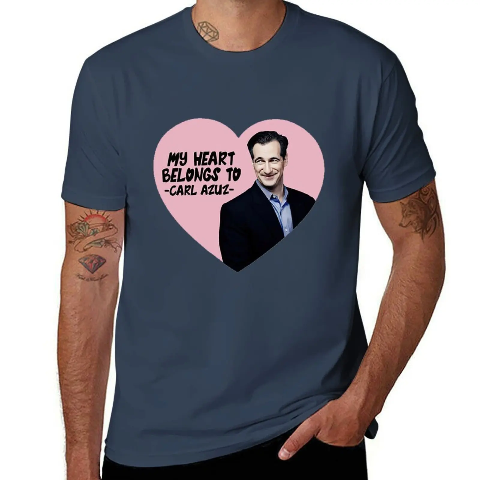 carl azuz T-Shirt Everyday Wear Basic Short Sleeve Top