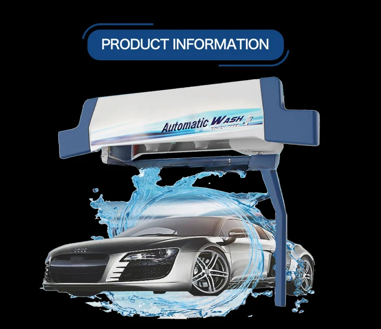 360 Contactless Unattended Car Wash Machine With Air Drying Function Touchless Auto Car Washing Mmachine Vehicle Cleaning System