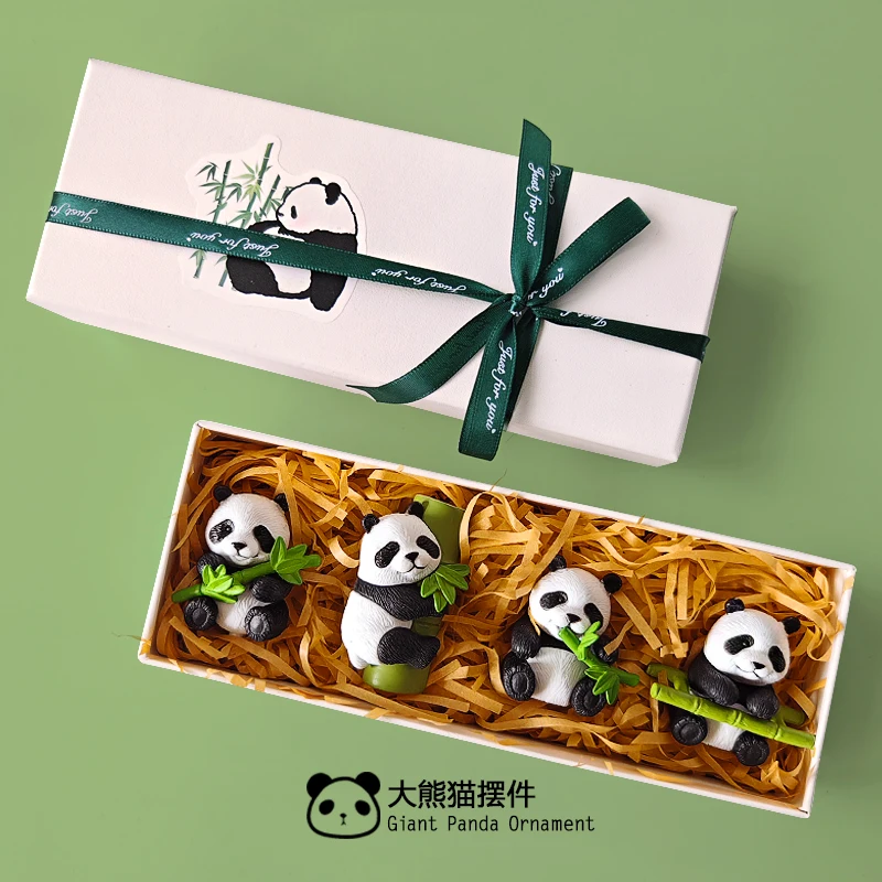 Chinese style specialty merchandise souvenir gift to customers birthday  panda element ornament