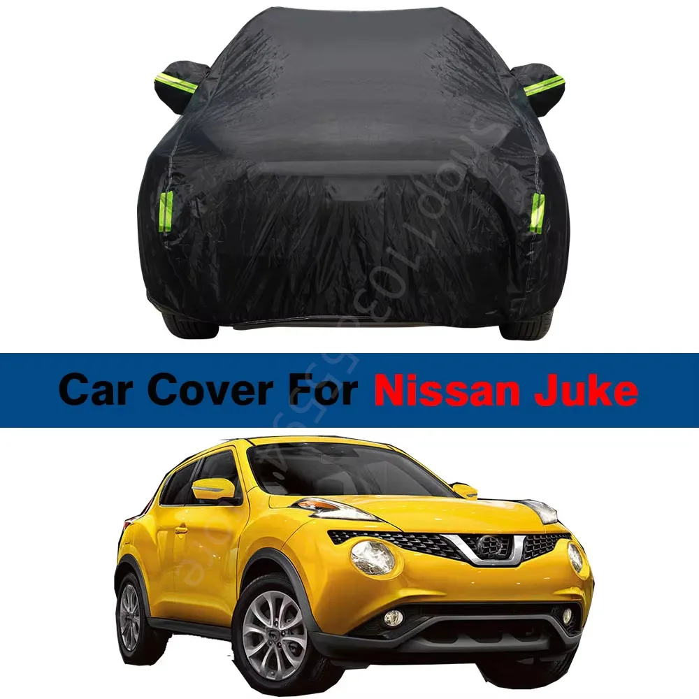 

Outdoor Car Cover For Nissan Juke Waterproof Anti-UV Sun Shade Rain Snow Ice Resistant Auto Cover