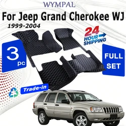 Car Floor Mats For Jeep Grand Cherokee WJ 1999 2000 2001 2002 2003 2004 Leather Mat Covers Floors Car Accessories Tapis Voiture