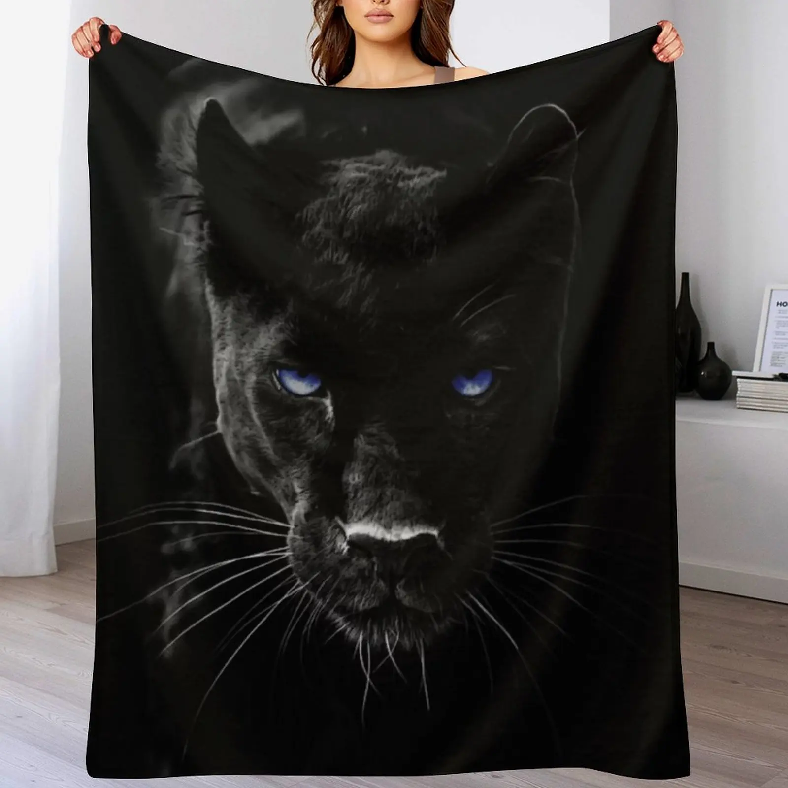 BLACK PANTHER Throw Blanket Lightweight Cozy Blanket for Bed Sofa