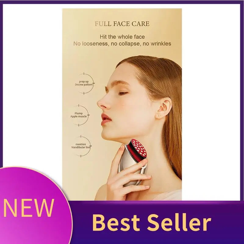

B46C RF Radio Frequency Facial Spa Machine Wrinkle Removal Skin Face Tightening Beauty Care Device Collagen Gold