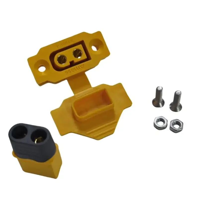 

1 Set Black Yellow Female Plug With Cover XT60E-F Connector Portable Wire Cable Plug For RC FPV Motor ESC Accessories