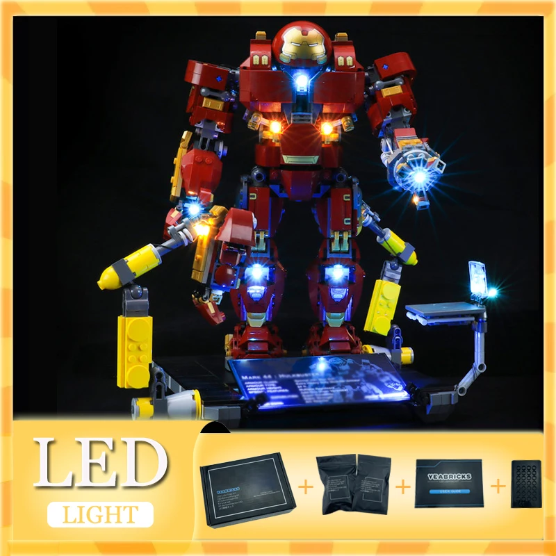 DIY LED Light Kit For LEGO 76105 Super Heros Building Block Set ( Only LED Light,Without Blocks Model)