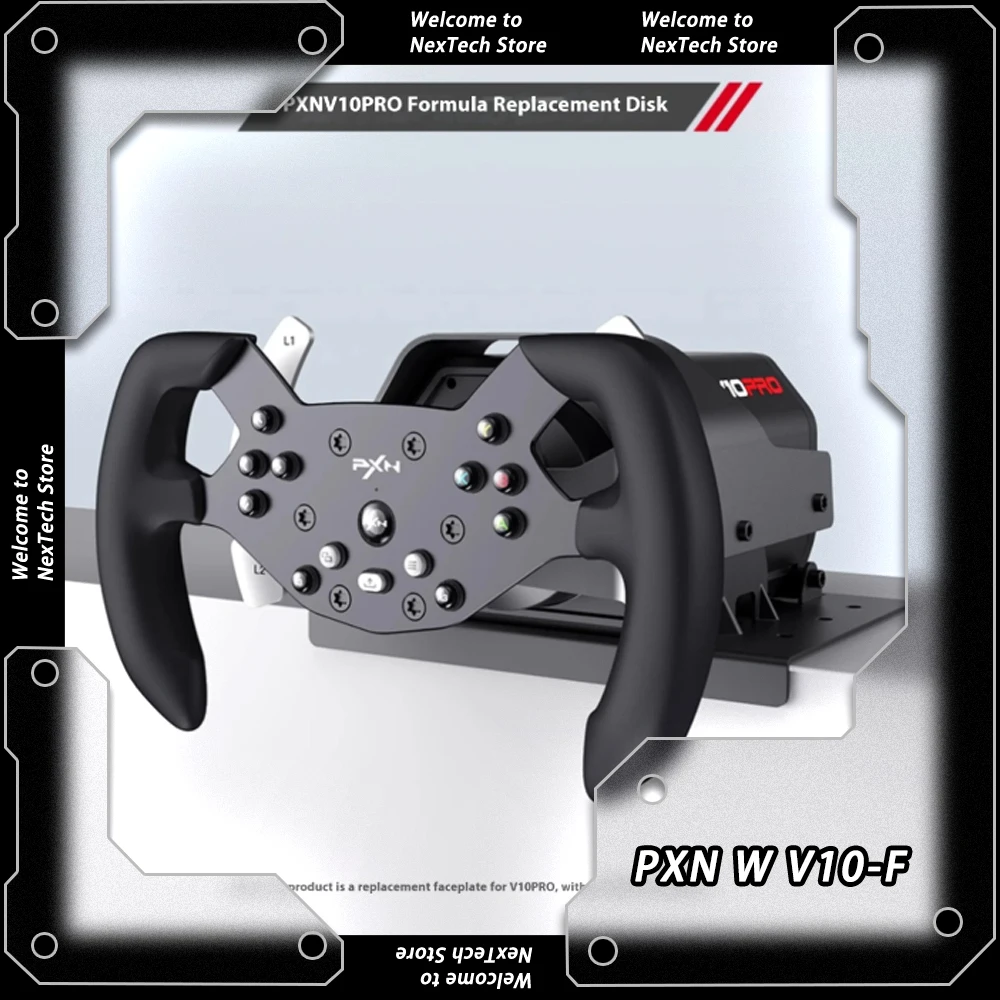 pxn-w-v10-f-formula-f1-volante-da-gioco-disco-da-corsa-adattato-al-volante-v10-v10pro-racing-personalizza-regali-per-giocatori-uomo