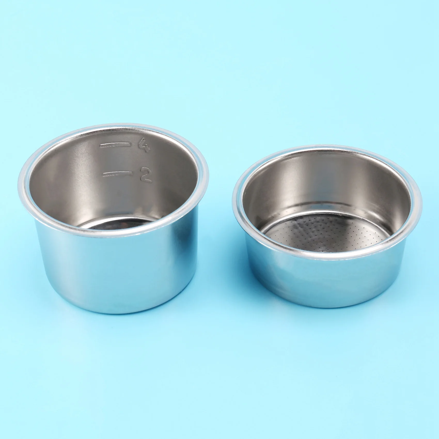 

Фильтр для кофе, 2 упаковки из 51 мм, 45692 чашечных фильтров, бездонный портафильтр, сменная корзина для фильтра, горячие детали