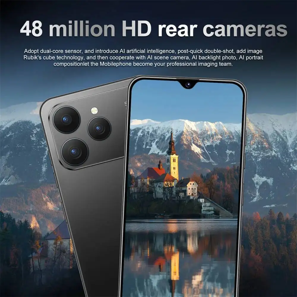 2026 حار I17 Pro Max جديد 7.0 بوصة الإصدار العالمي بطاقة ذكية مزدوجة أصلية 16 جيجابايت + 1 تيرا بايت 6800 مللي أمبير وظيفة التعرف على الوجه