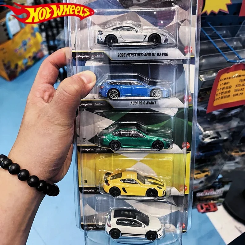 New Hot Wheels Diecast Car Model Premium Car Culture Deutschland Design Mercedes Porsche Volkswagen Collection Model Car Toys