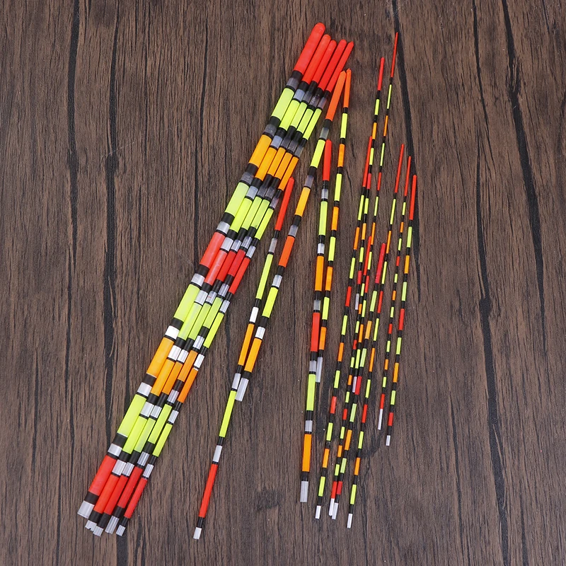 10 قطعة/الوحدة لافتة للنظر الصيد تعويم الانجراف الذيل الصيد تعويم العلوي DIY بها بنفسك الجوف جريئة ذيول يطفو العوامة معالجة الإكسسوارات