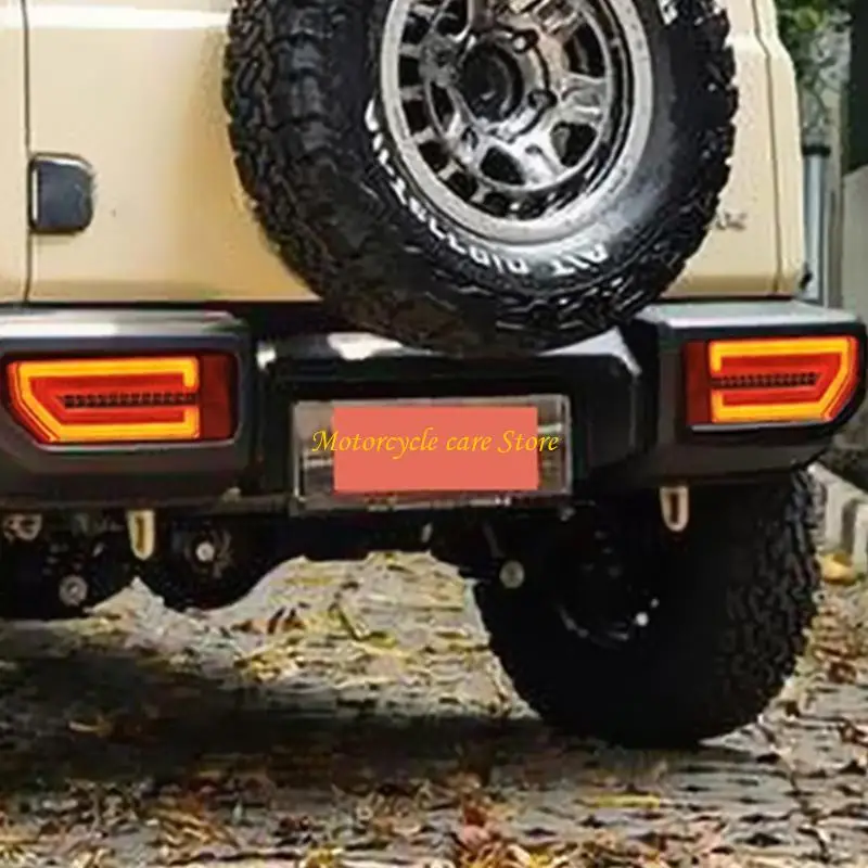 u75f 2pcsリアパーキングブレーキバンパー左右尾ライトジムのためのウォーミングランプの停止ランプ