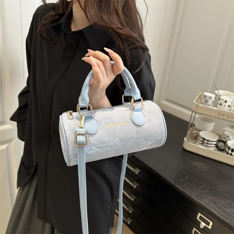 

Высококачественная роскошная брендовая женская сумка-мессенджер, кожаная элегантная известная дизайнерская модная нежная повседневная сумка для рукоделия ​