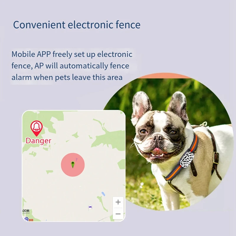 Localizador de Collar de seguimiento de perros 4G con mapa de Google, localizador GPS en tiempo Real para mascotas