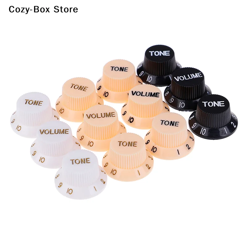 [ZY]3Pcs Guitars Strat Knob 1-Volume 2-Tone Control Knobs For Guitar[ZY]