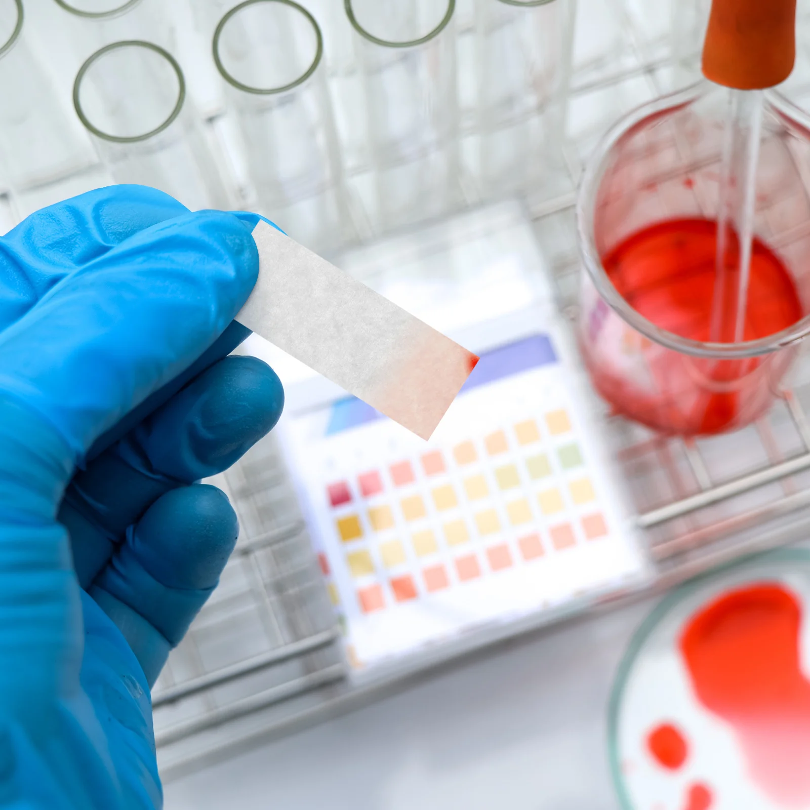 

500 Pcs Absorbent Paper Consumables Lab Filter Papers Experimental Ink Absorbing Strips High Wax