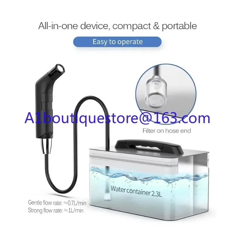 Compact Design All-in-one Cleaning Set Toilet Shattaf Latest Portable Travel Bidet Sprayer