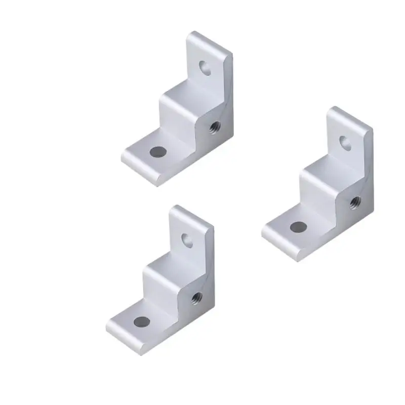 1pc Aluminum profile plate clamp Fixture caster wheel connection right angle extruded corner code Panel spacer block