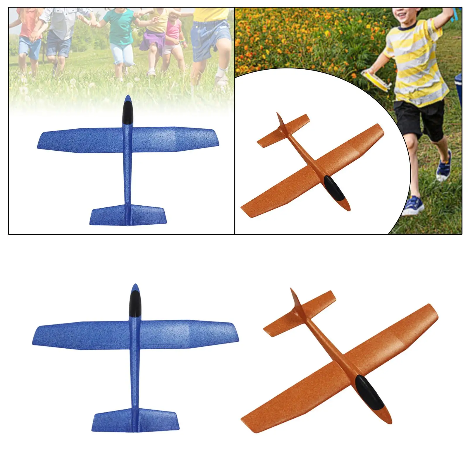 Glider Airplane Toy Hand Throwing Plane Birthday Gift Outdoor Sport Game Toy