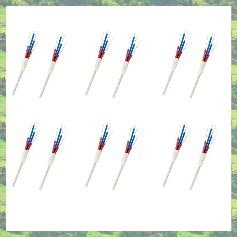 

A59Z-6Pcs A1321 Heating Elements 24V 50W Heater Core For HAKKO 936 937 8586 Soldering Iron Saike Soldering Station